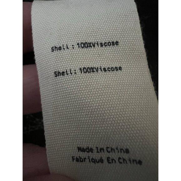 L'Agence black Eiffel Tower button-up blouse Parisian romantic designer S - Picture 4 of 8